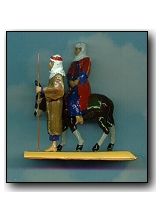 Joseph & Mary on Donkey  (3 Figure Set)